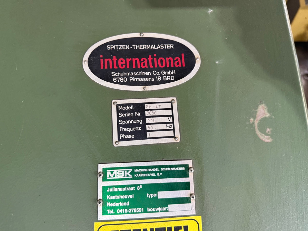 International toe lasting machine
