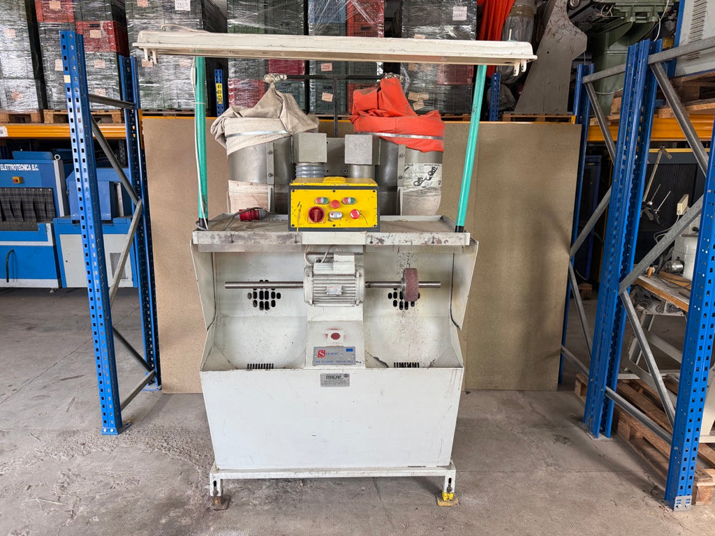 Selmac professional shoe repair finisher / brushing machine