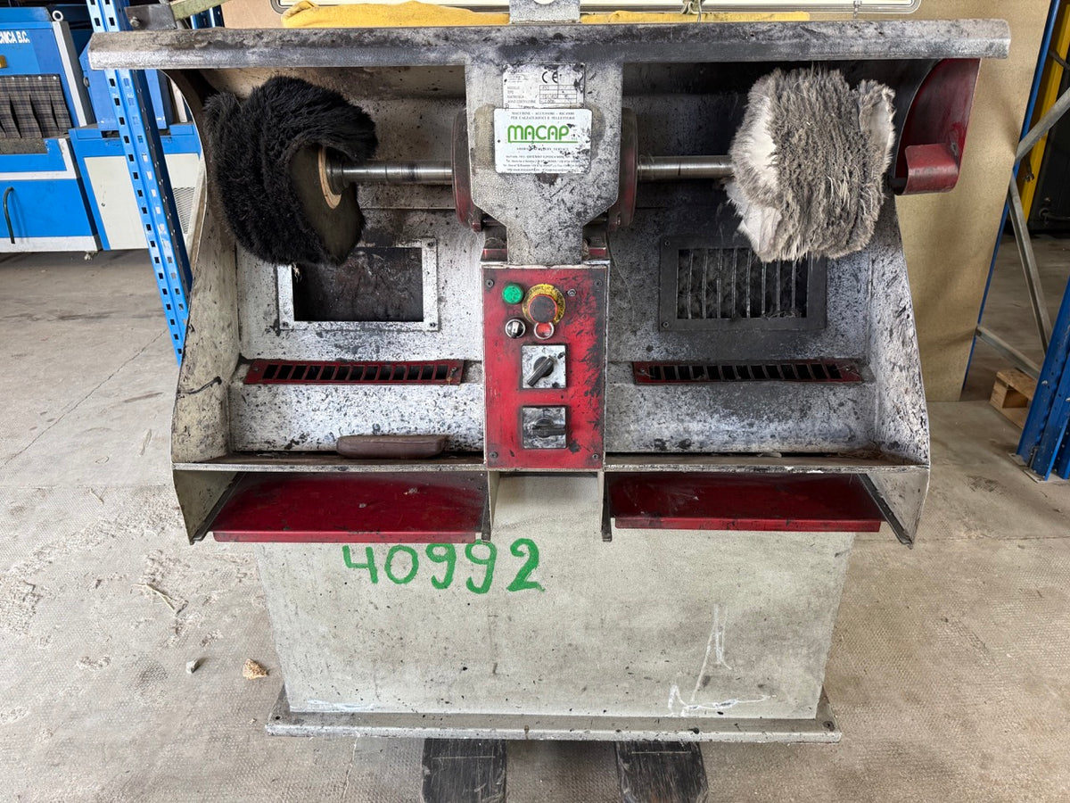 Volber professional shoe repair finisher / brushing machine