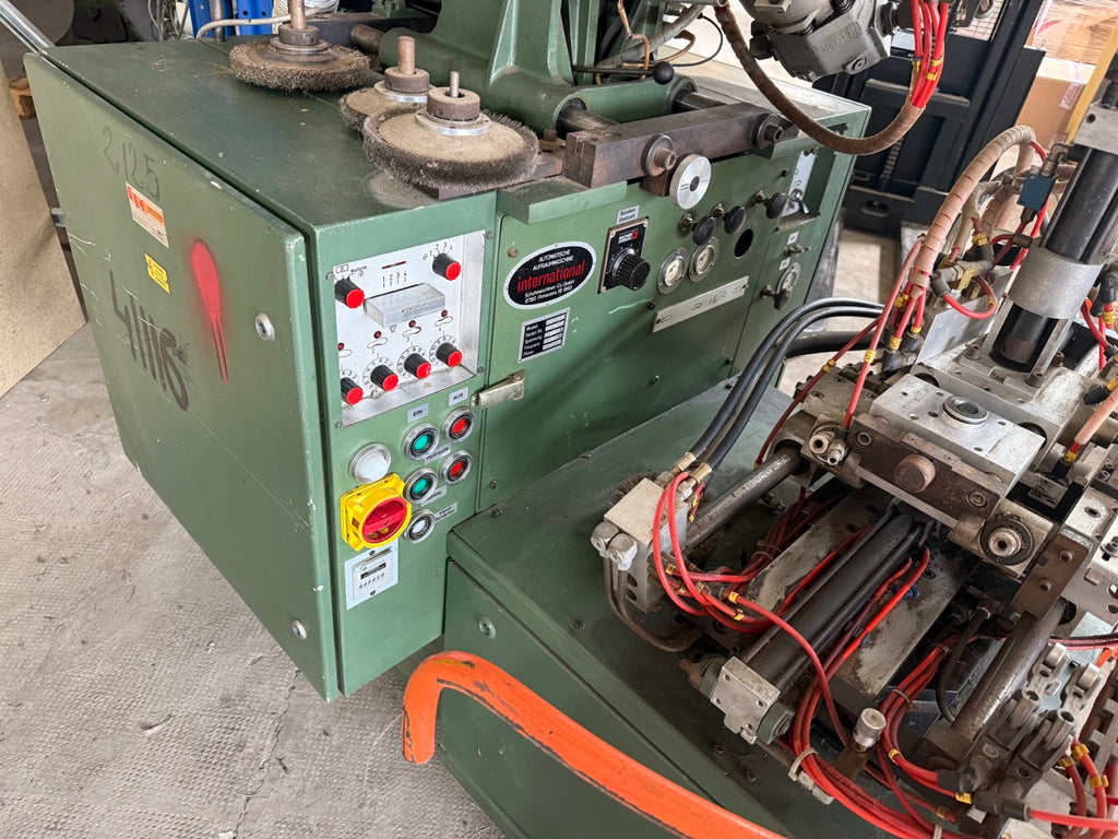 International AR-C automatic bottom roughin machine