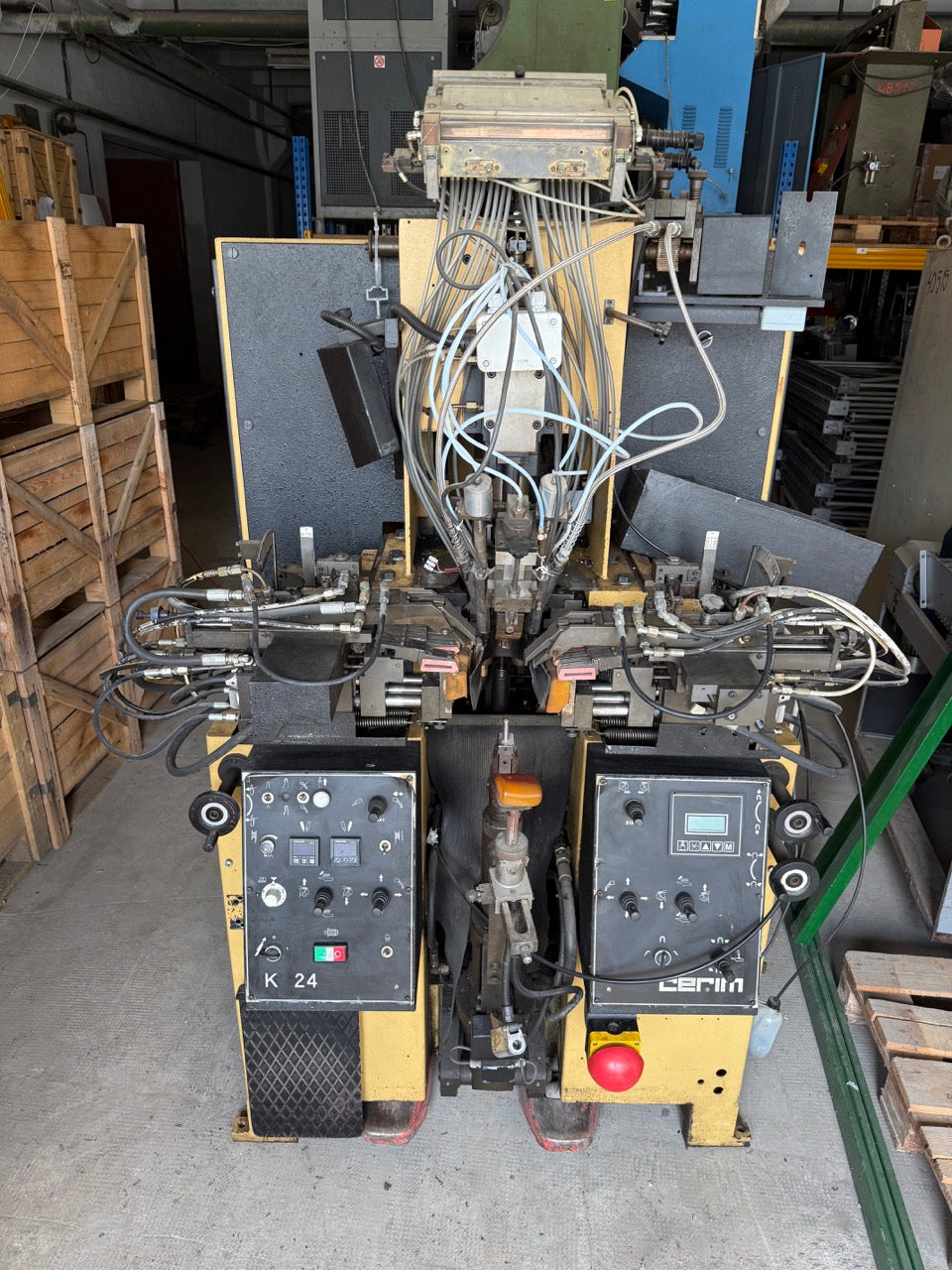 Cerim K24 SZ automatic heel and waist lasting machine