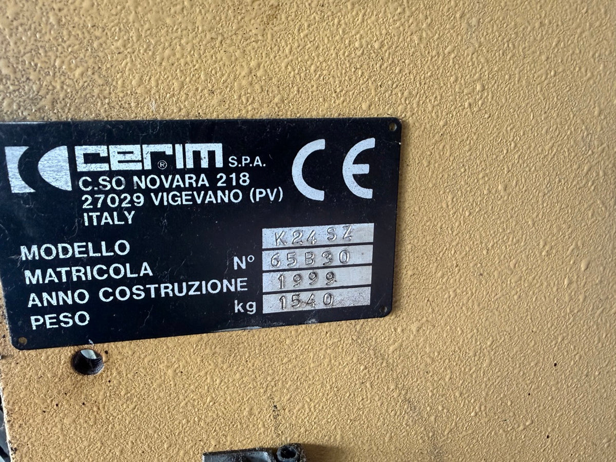 Cerim K24 SZ automatic heel and waist lasting machine