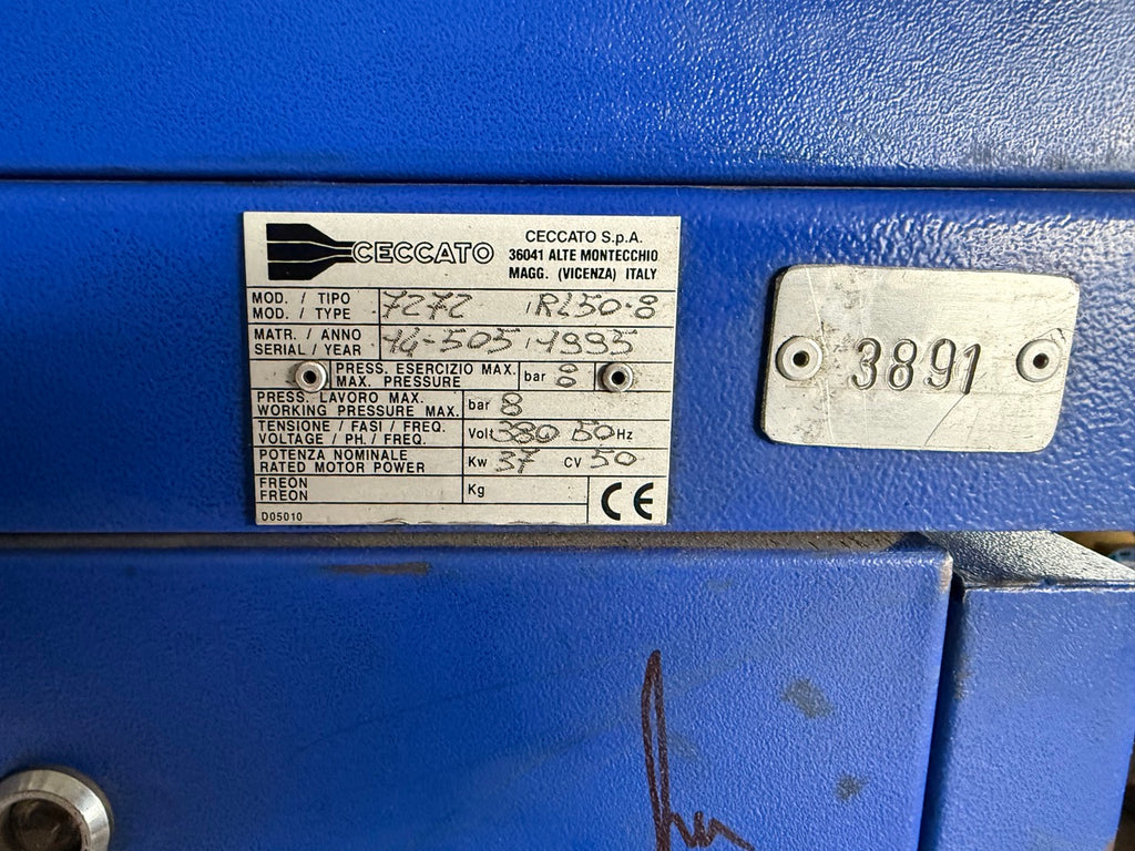 Ceccato R250.8 screw compressor
