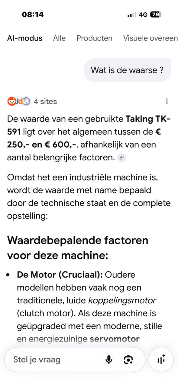 Ta King TK 591 industrial postbed stitching machine