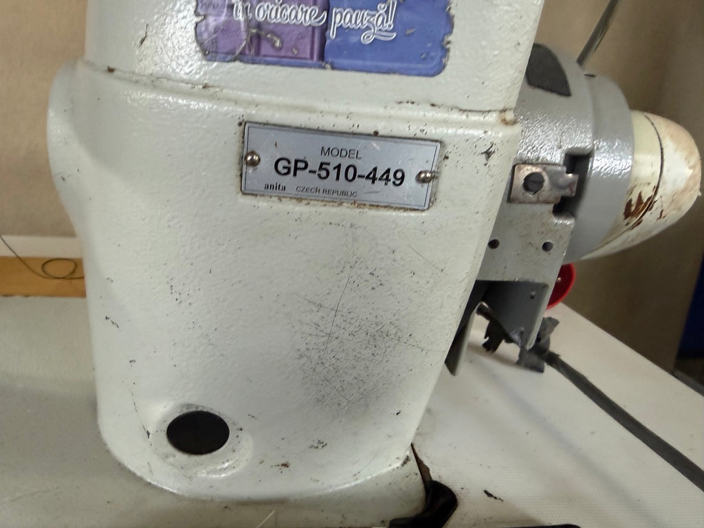 Garudan GP-510-449 Single-needle, industrial post-bed sewing machine