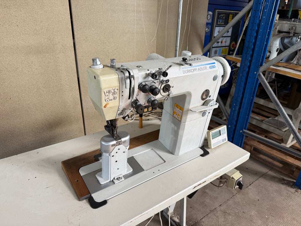 Dürkopf Adler 4280 post-bed industrial stitching machine
